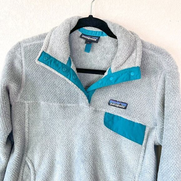 Patagonia Women's Re-Tool Snap- T Pullover Fleece, Size Medium - Picture 2 of 6